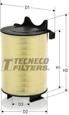 Tecneco Filters AR9800 - Gaisa filtrs www.autospares.lv