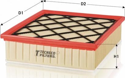 Tecneco Filters AR10879PM-S - Gaisa filtrs autospares.lv