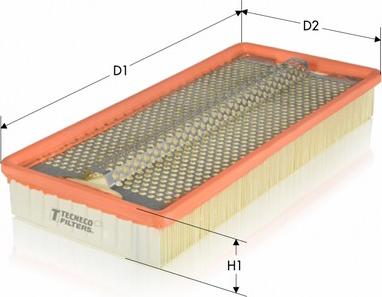 Tecneco Filters AR328PM - Gaisa filtrs autospares.lv