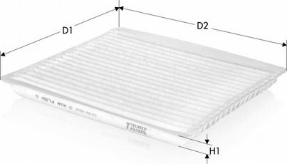 Tecneco Filters CK9466 - Filtrs, Salona telpas gaiss autospares.lv