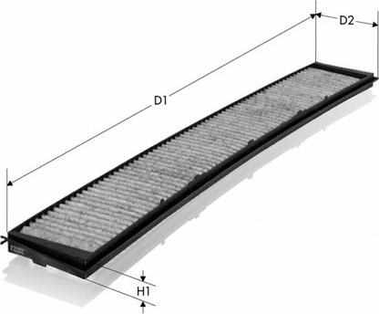 Tecneco Filters CK8913-C - Filtrs, Salona telpas gaiss www.autospares.lv