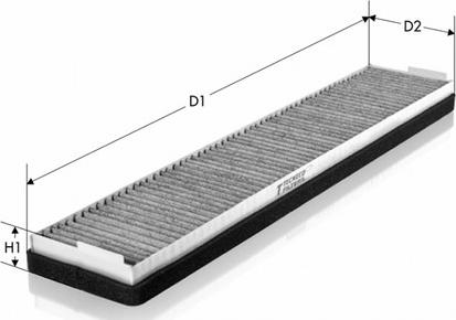 Tecneco Filters CK5366-C - Filter, interior air www.autospares.lv