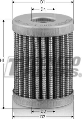 Tecneco Filters GAS3 - Degvielas filtrs www.autospares.lv