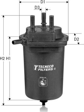 Tecneco Filters GS9946-P - Fuel filter www.autospares.lv