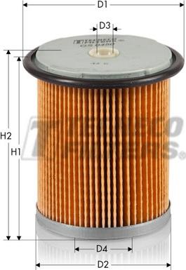 Tecneco Filters GS0449 - Топливный фильтр www.autospares.lv