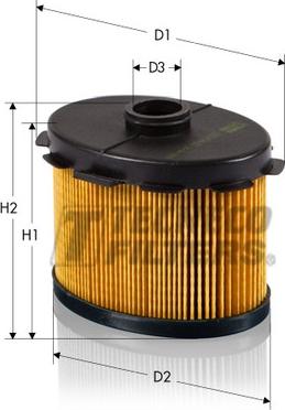 Tecneco Filters GS0454-OV - Топливный фильтр www.autospares.lv