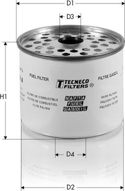 Tecneco Filters GS014 - Degvielas filtrs autospares.lv