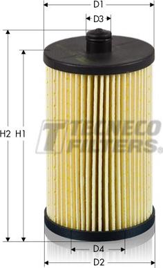 Tecneco Filters GS0486-E - Fuel filter www.autospares.lv