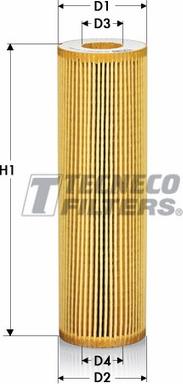 Tecneco Filters OL09918/1-E - Oil Filter www.autospares.lv