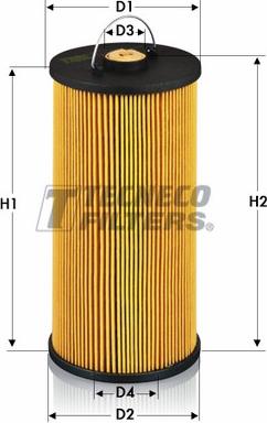 Tecneco Filters OL0157-E - Oil Filter www.autospares.lv