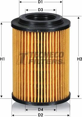 Tecneco Filters OL011277-E - Oil Filter www.autospares.lv