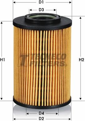 Tecneco Filters OL010473-E - Oil Filter www.autospares.lv