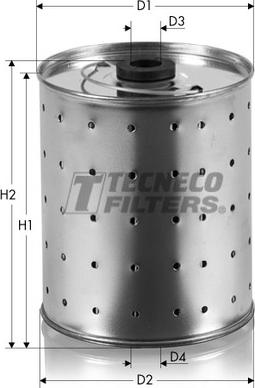 Tecneco Filters OL011 - Eļļas filtrs autospares.lv