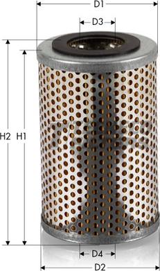 Tecneco Filters OL0820 - Oil Filter www.autospares.lv