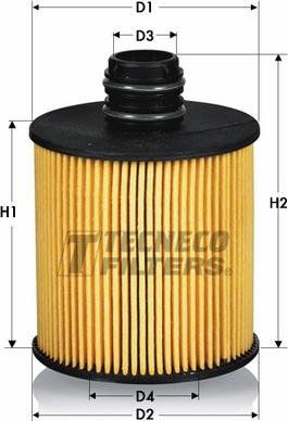 Tecneco Filters OL025083-E - Oil Filter www.autospares.lv