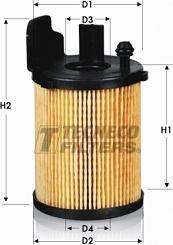 Tecneco Filters OL0239/1-E - Eļļas filtrs autospares.lv