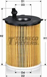 Tecneco Filters OL08005E - Oil Filter www.autospares.lv