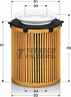 Tecneco Filters OL0711/6-E - Eļļas filtrs autospares.lv