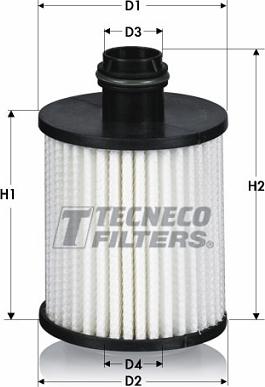 Tecneco Filters OL2156E - Oil Filter www.autospares.lv