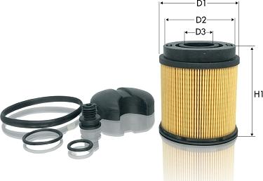 Tecneco Filters UR101 - Karbamīda filtrs autospares.lv