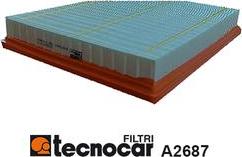 Tecnocar A2687 - Gaisa filtrs www.autospares.lv