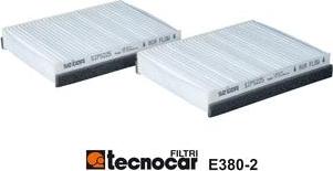 Tecnocar E380-2 - Filtrs, Salona telpas gaiss www.autospares.lv