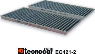 Tecnocar EC421-2 - Filtrs, Salona telpas gaiss www.autospares.lv