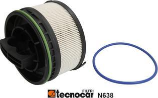 Tecnocar N638 - Fuel filter www.autospares.lv