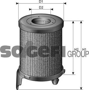 Tecnocar OP239B - Eļļas filtrs www.autospares.lv