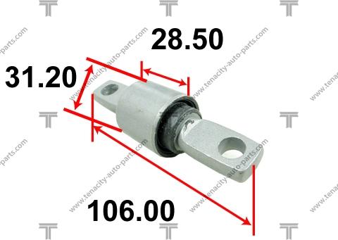 Tenacity AAMHO1024 - Piekare, Šķērssvira www.autospares.lv