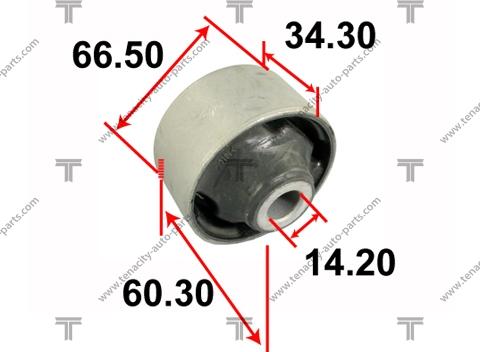 Tenacity AAMHY1003 - Bush of Control / Trailing Arm www.autospares.lv