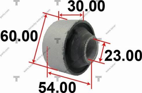 Tenacity AAMTO1003 - Сайлентблок, рычаг подвески колеса www.autospares.lv