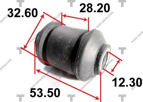 Tenacity AAMVW1002 - Bush of Control / Trailing Arm www.autospares.lv