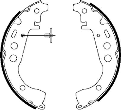 Textar 91053500 - Bremžu loku komplekts autospares.lv