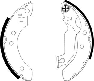 Textar 91027200 - Bremžu loku komplekts autospares.lv