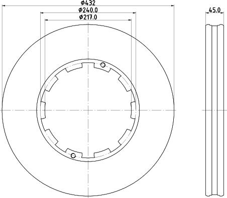 Textar 93291500 - Bremžu diski www.autospares.lv