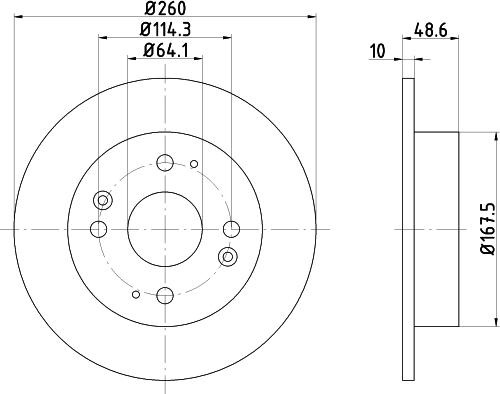 Textar 92081703 - Bremžu diski www.autospares.lv