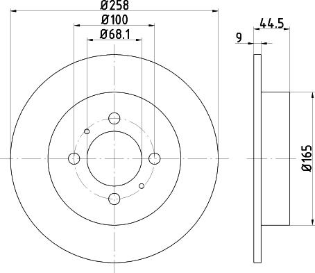 Textar 92079903 - Bremžu diski www.autospares.lv