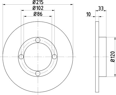 Textar 92102700 - Bremžu diski www.autospares.lv