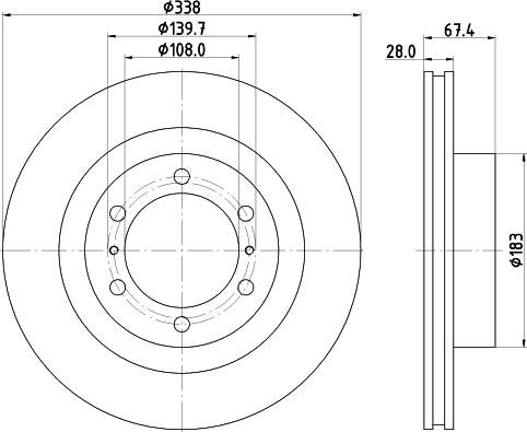 Textar 92322103 - Bremžu diski www.autospares.lv