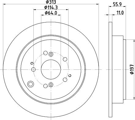 Textar 92297503 - Bremžu diski www.autospares.lv