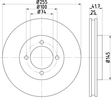 Textar 92263703 - Bremžu diski autospares.lv