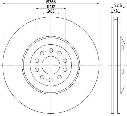 Textar 92207610 - Bremžu diski www.autospares.lv