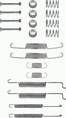 Textar 97000600 - Accessory Kit, brake shoes www.autospares.lv