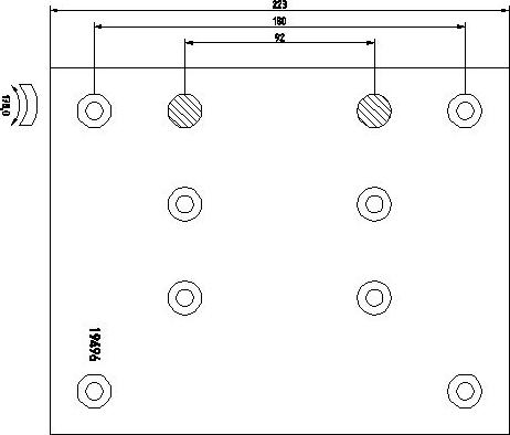 Textar 1949602 - Bremžu uzliku kompl., Trumuļu bremzes www.autospares.lv