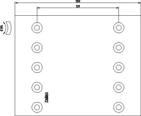 Textar 1989208 - Bremžu uzliku kompl., Trumuļu bremzes autospares.lv