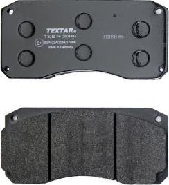 Textar 2904303 - Bremžu uzliku kompl., Disku bremzes www.autospares.lv