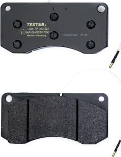 Textar 2901302 - Brake Pad Set, disc brake www.autospares.lv