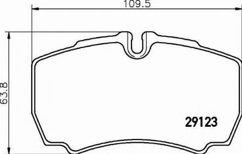 Textar 2912370 - Brake Pad Set, disc brake www.autospares.lv