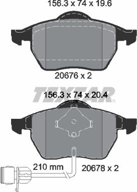 Textar 89008900 - Bremžu komplekts, Disku bremzes www.autospares.lv